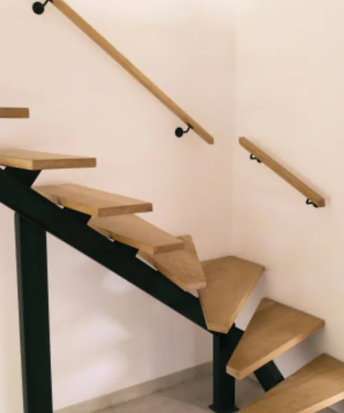 escalier metal reze