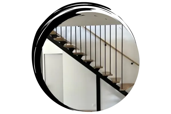 escalier metal saint herblain
